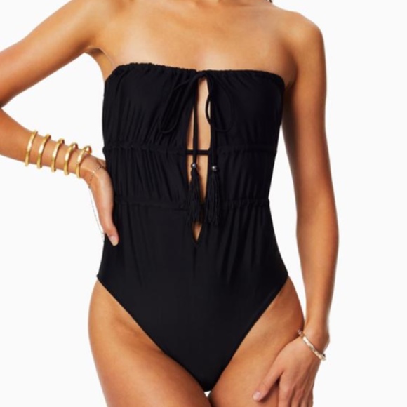 Ramy Brook Marta Strapless One Piece Swimsuit - Picture 2 of 7